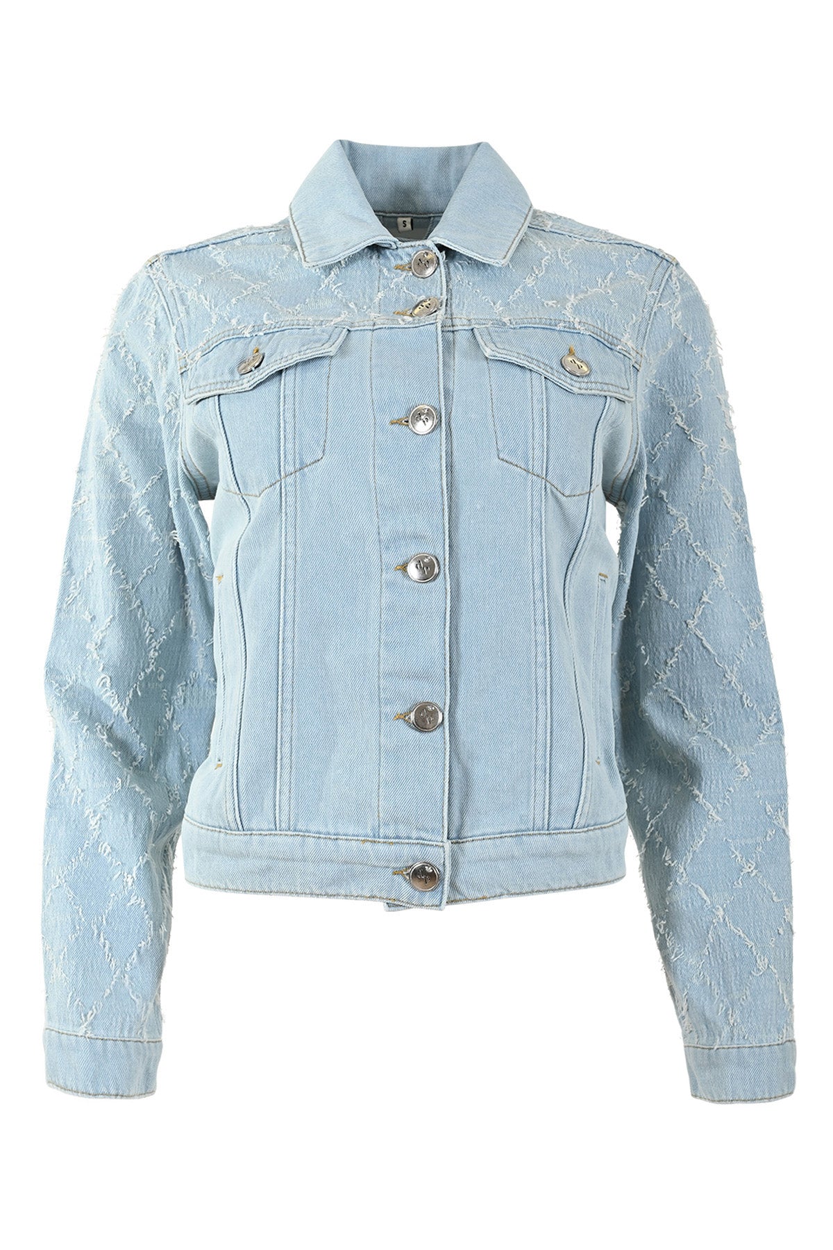 JACKY - L Blue Check