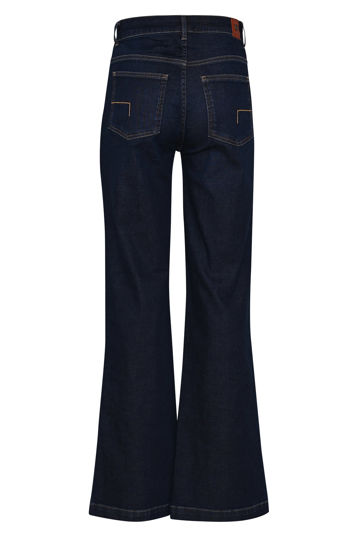 achterzijde blue ink denim bobby semi wide leg jeans dnm pure