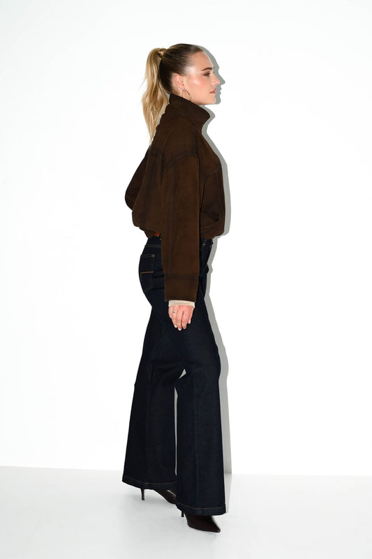 Bobby wide leg jeans Raw Blue